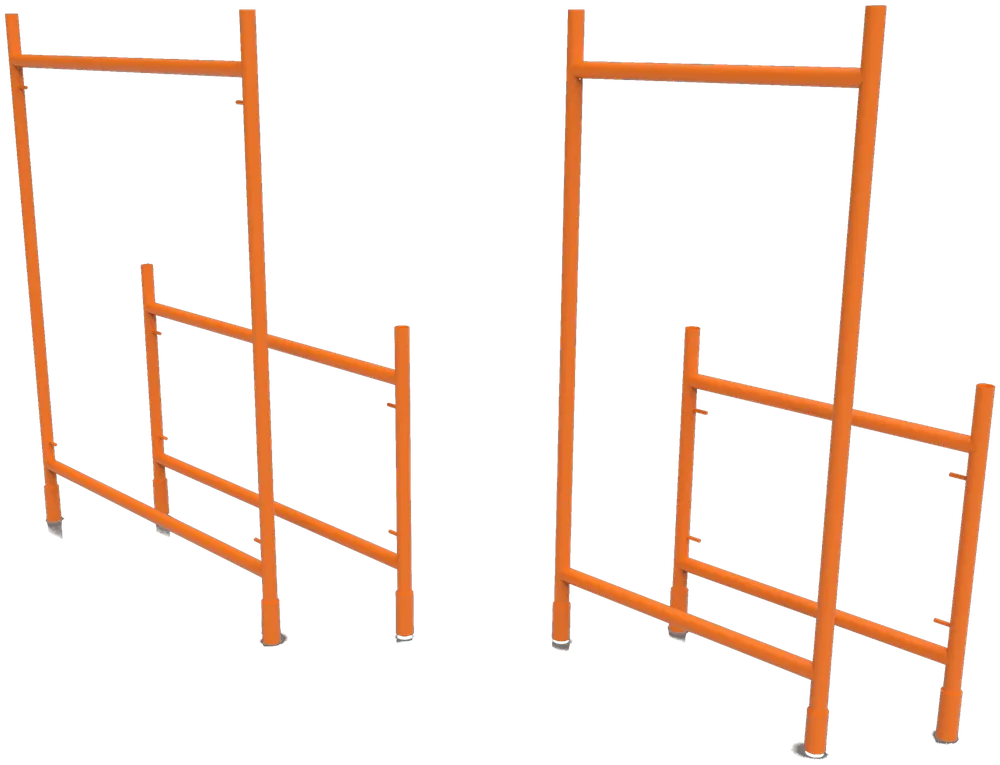 H-Frame scaffolding frames