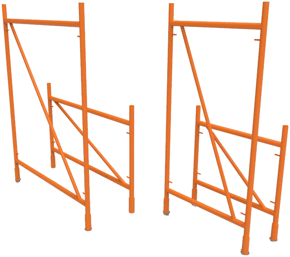 H Frame With Mid Pipe