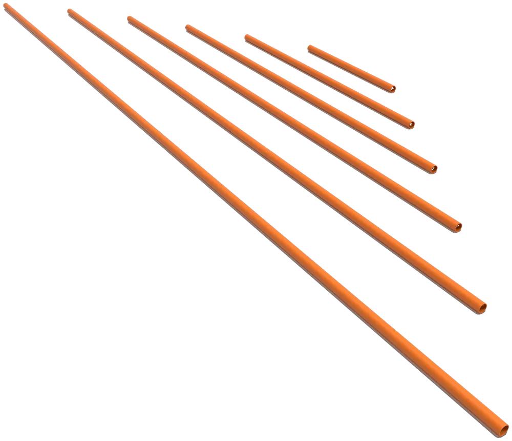 MS Painted Pipe 40 NB