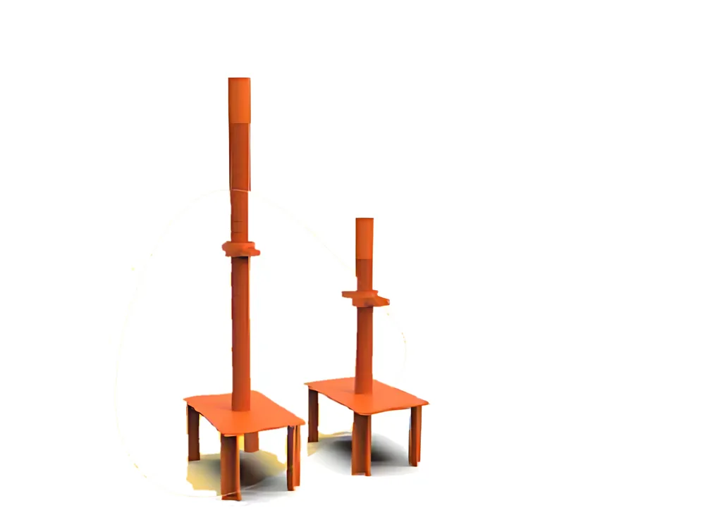 Four Way Head With Pipe
