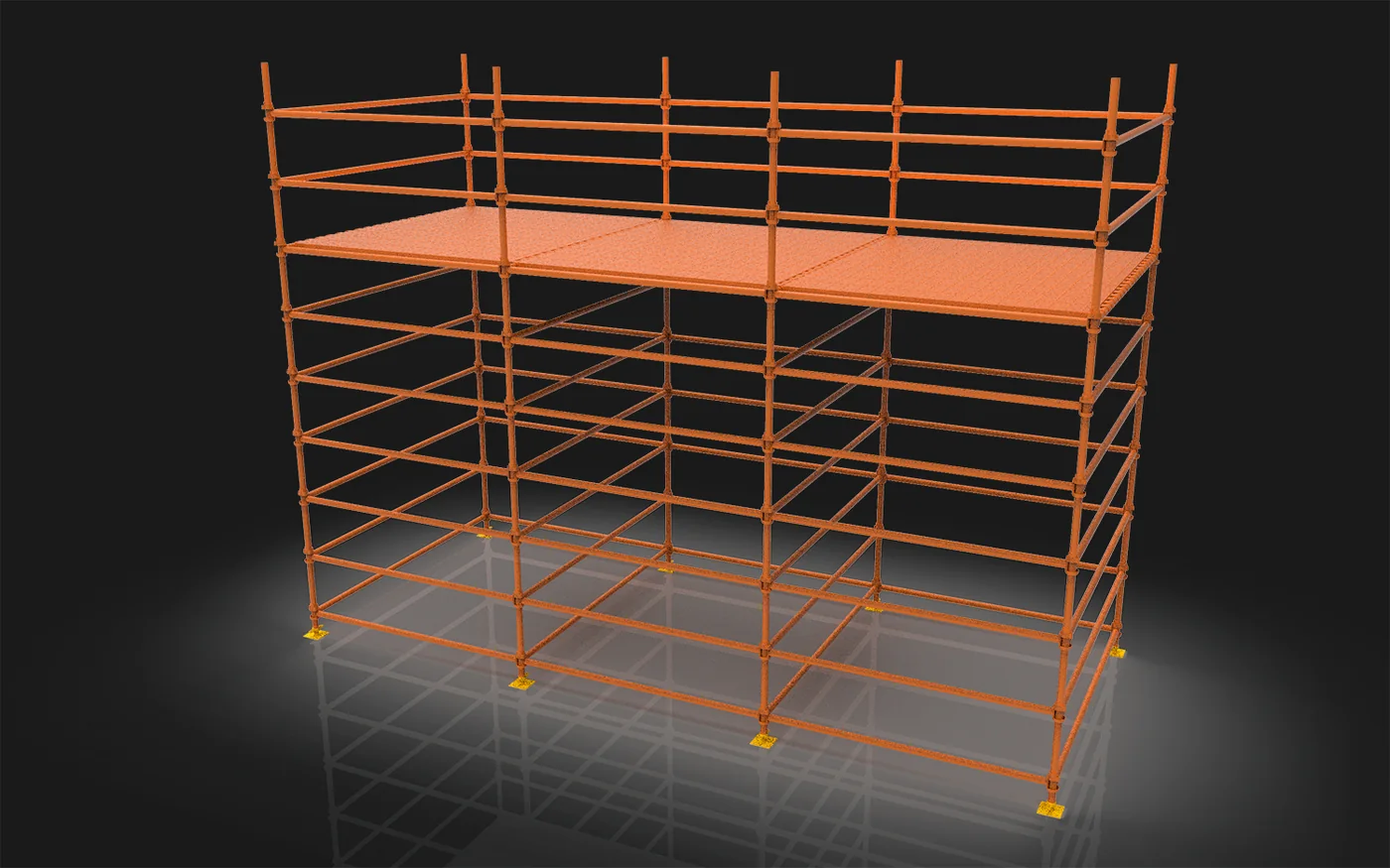 Cuplock Scaffold 6x2.5x4M